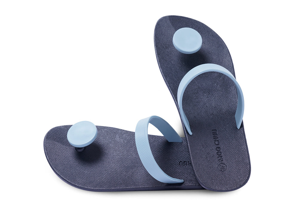 Sweety Dot Black Sole Grey Strap