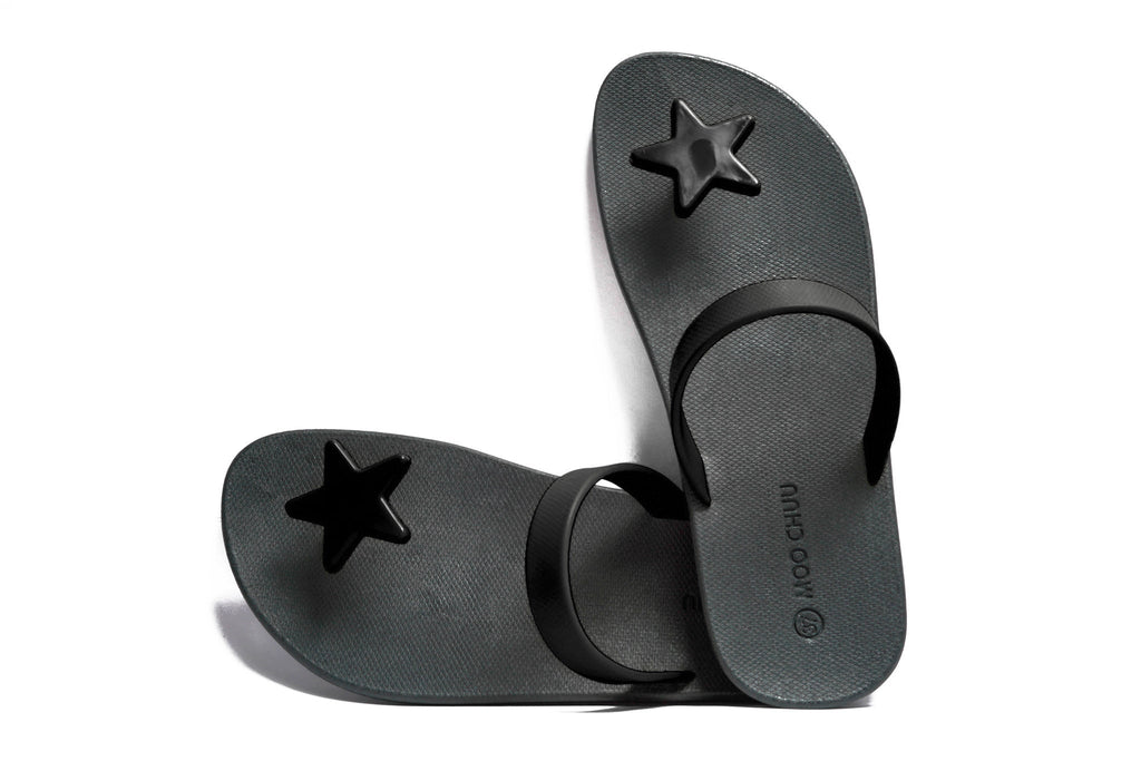 Sweety Star Black Sole Black Strap