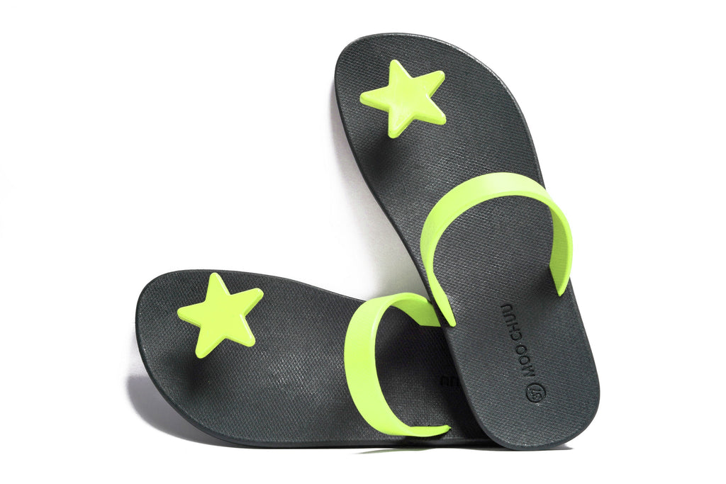 Sweety Star Black Sole Lime Strap